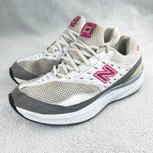 New Balance Women's 1870 Toning Walking Shoes Sneakers White/Pink Size 10